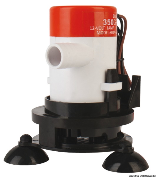 Pompa aeratrice per vasche esche/pescato 12V - 16.163.00