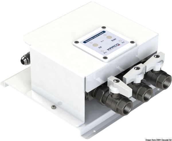 Sistema cambio olio elettronico 3 valvole BSP - 16.190.53