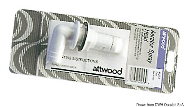 Testa spray per pompe Attwood - 16.412.53