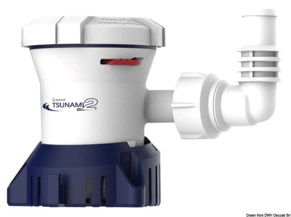 Pompa Attwood Tsunami MK2 T800 12V 42 l - 16.492.02