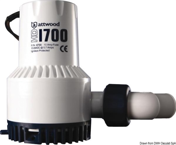 Pompa Heavy Duty 12 V 6 A - 16.504.12