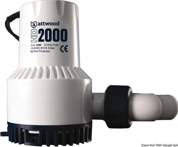Pompa Heavy Duty 12 V 6,6 A - 16.505.12