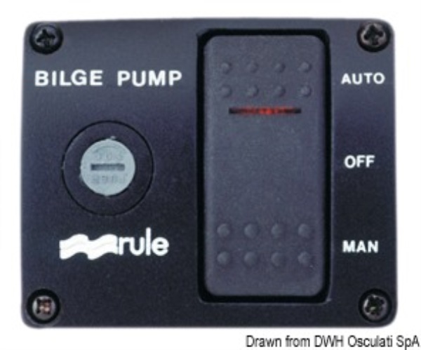 Interruttore Rule DeLux 24 V - 16.600.24