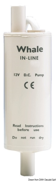 Pompa Whale 12 V 3 in linea - 16.921.42