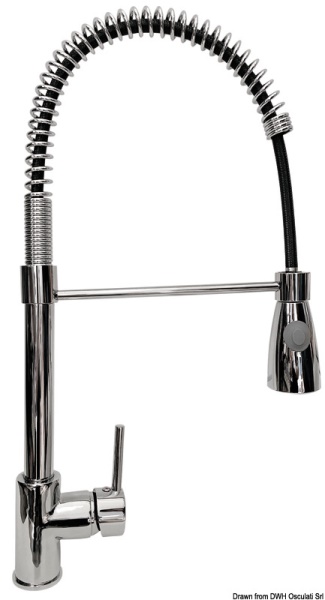 Miscelatore cucina Jessy con spray - 17.003.02