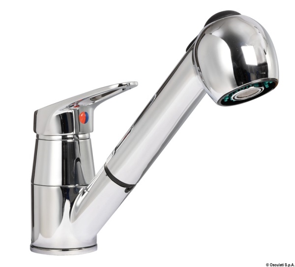 Miscelatore Olivia + doccia estraibile - 17.019.00
