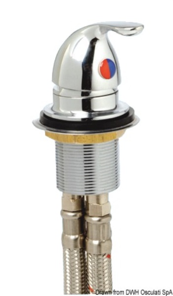 Rubinetto miscelatore maniglia Oval - 17.051.01