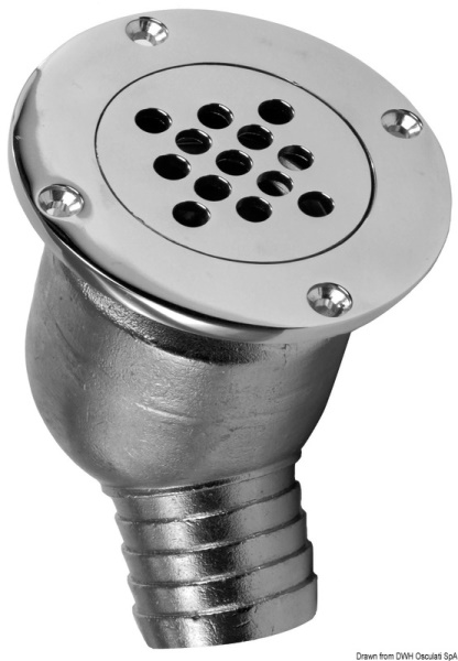 Scarico pozzetto inox Ø 92 - 17.118.01