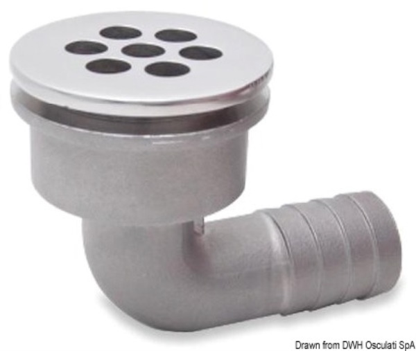 Scarico pozzetto inox Ø 42 - 17.118.02