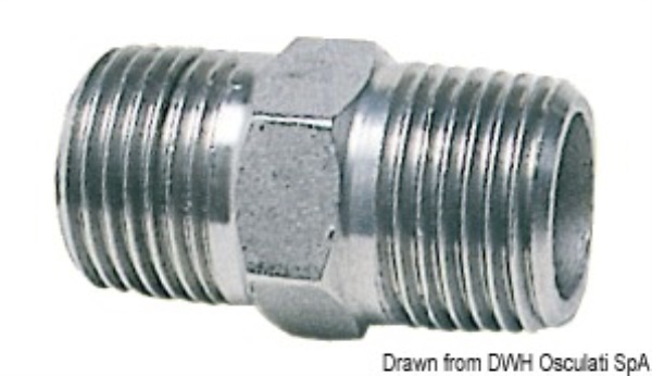 Nipple doppio inox 1"1/2 - 17.125.06