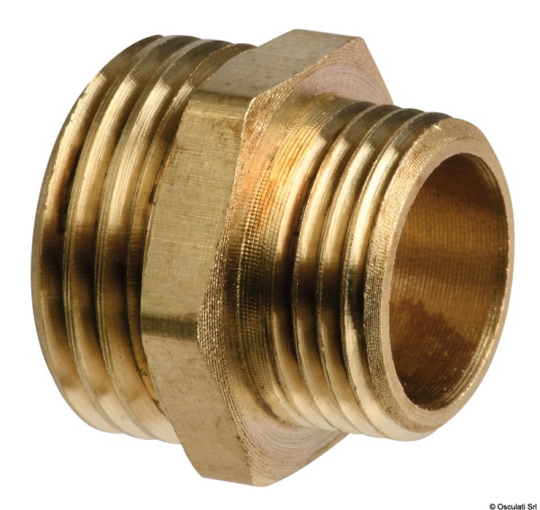 Nipple ottone doppio 1" 1/4 x 1" 1/2 - 17.227.05