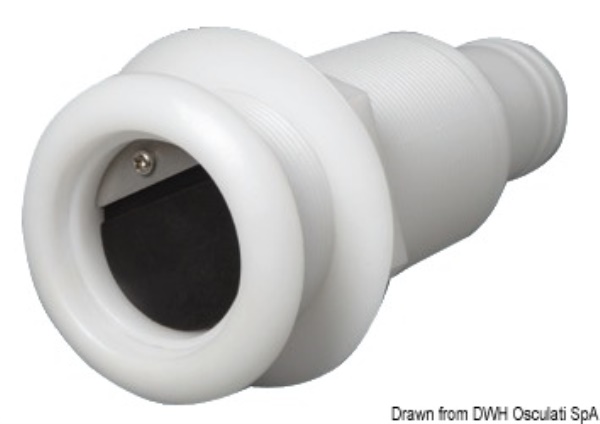 Scarico nylon 2" 1/4 mm 38 con valvola non ritorno - 17.319.22