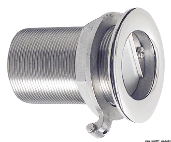 Scarico a mare inox 1" 1/2 - 17.319.30