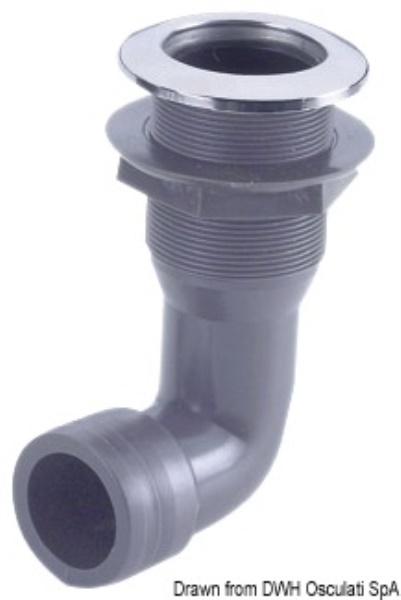 Scarico plastica 90° - 1/2" - 17.322.52