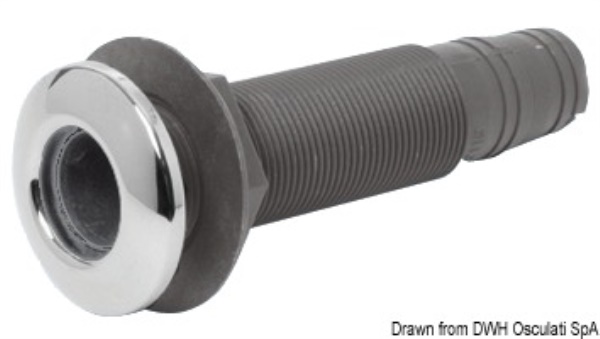 Scarico tappo inox 1" 3/8 x 29/32 mm - 17.327.15
