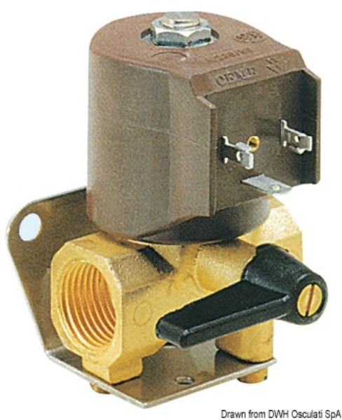 Elettrorubinetto carburante 24 V - 17.401.24