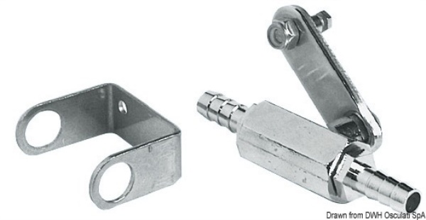 Rubinetto carburante passaggio 8 mm RINA - 17.405.00