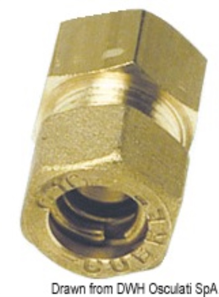 Raccordo dritto femmina 1/4" x 10 mm - 17.412.02