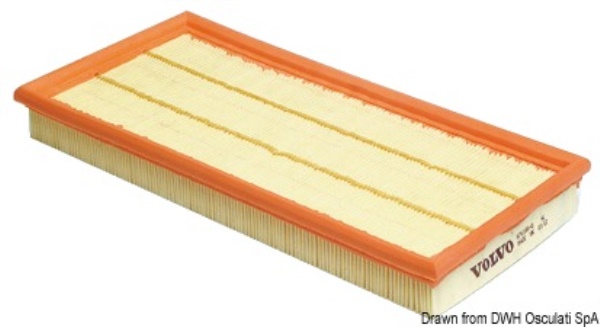 Filtro aria Volvo a pannello 876185 - 17.498.03
