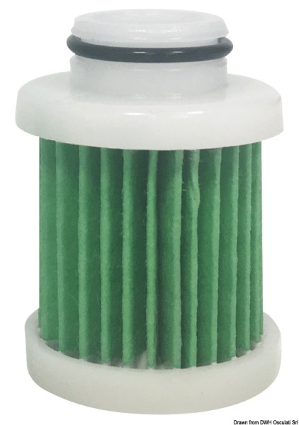 Cartuccia filtro carburante YAMAHA 6P3-WS24A-01 - 17.504.41