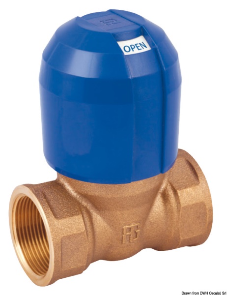 Valvola antiblocco in bronzo Alex filettata 1" - 17.558.04