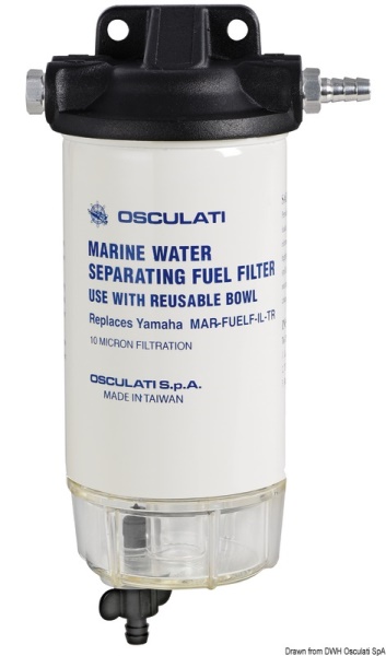 Filtro benzina con separatore acqua - 17.661.24
