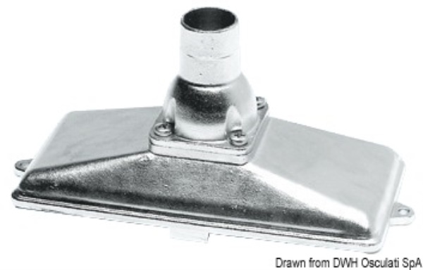 Succhiarola inox Ø 38 mm verticale - 17.716.38