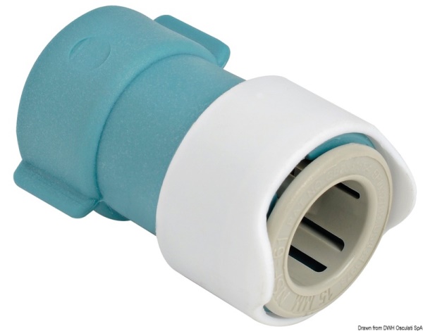 Adattatore plastica 3/8" BSP Whale - 17.815.39