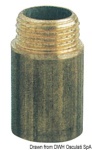 Osculati - Prolunga ottone maschio/femmina 3/8