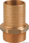 Portagomma maschio in bronzo 2"1/2 x 60 - 17.568.30