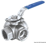 Osculati - Valvola a sfera deviatrice 3/4