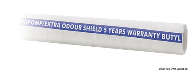 Tubo anti odore W.C da 51mm bobina da 40 MT - 18.011.51