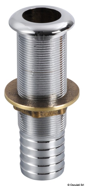 Scarico a mare ottone cromato 22,5 mm - 18.531.00