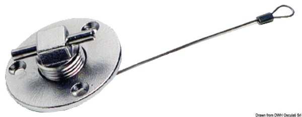 Tappo di scarico apertura manuale a T - 18.541.00