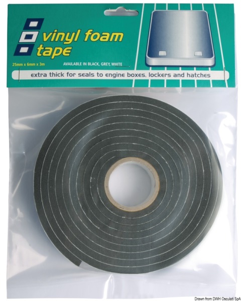 Nastro adesivo PVC oblò 6 x 25 mm - 19.114.01