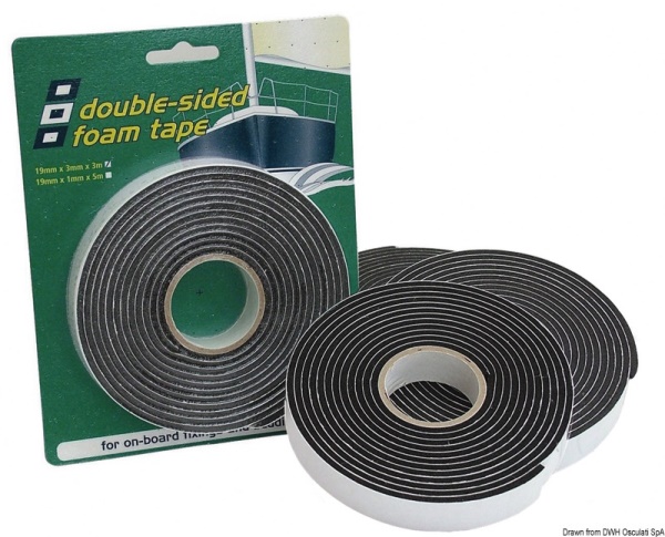 Nastro biadesivo PVC 3 x 25 mm - 19.116.02