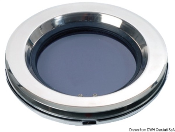 Oblò tondo inox Lewmar Ø 300 mm - 19.431.30
