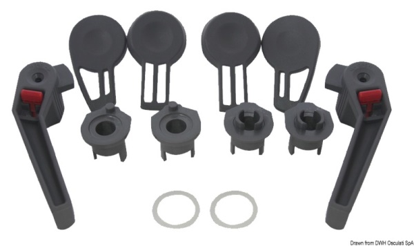 Kit leve di chiusura Lewmar FH2G, LP, MP, Ocean - 19.910.11