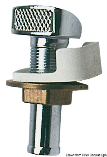 Sfiato carburante in ottone cromato - 20.120.80