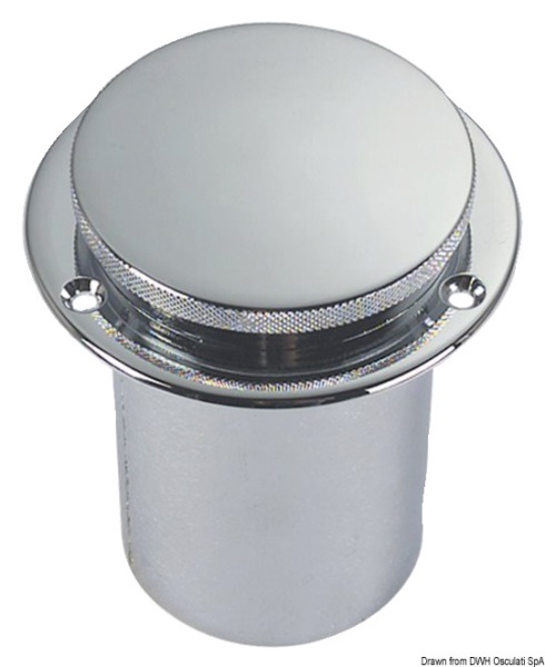 Tappo imbarco carburante in ottone cromato - 20.155.00