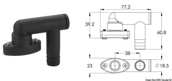 Trappola per sfiato Ø 16 mm - 20.251.00