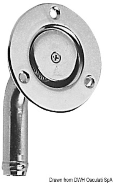 Sfiato inox a filo testa 66 mm - 20.267.60