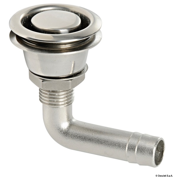 Sfiato inox 90° incassato - 20.271.02