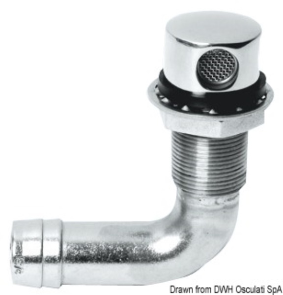 Sfiato inox 90° 19 mm - 20.289.01