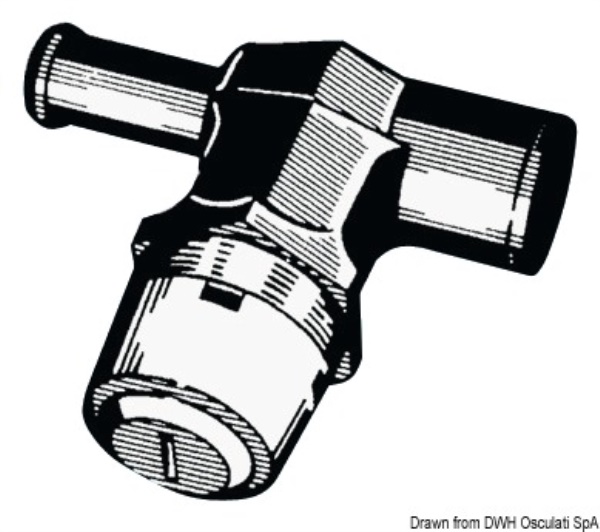 Sfiato inox carburante Attwood - 20.446.19