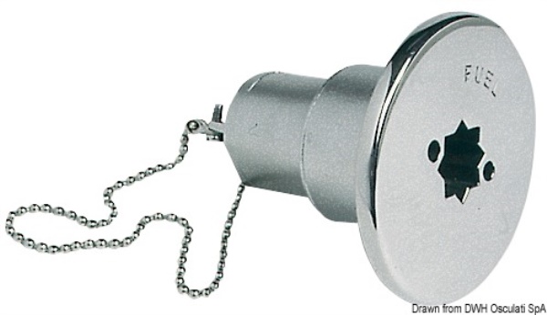 Tappo inox imbarco Water 38 mm - 20.450.02