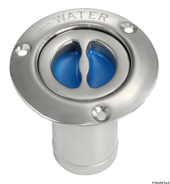 Tappo inox imbarco Water 80 mm - 20.467.02