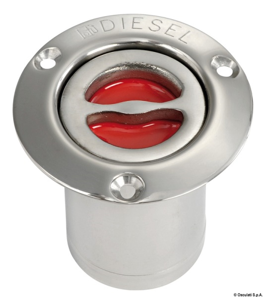 Tappo inox imbarco Diesel 80 mm - 20.467.03