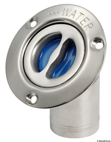 Tappo imbarco inclinato Water 38 mm - 20.470.02