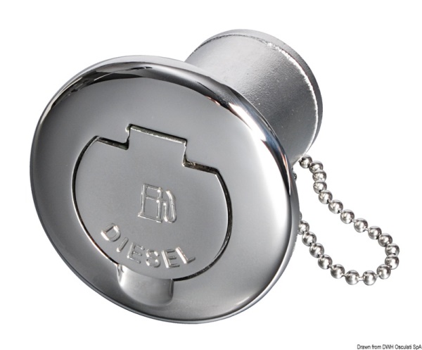 Tappo inox Diesel 50 mm RINA - 20.568.23